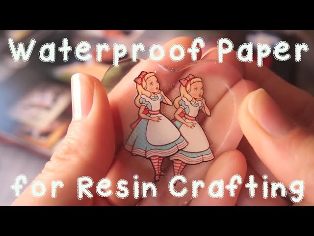 Resin Craft Guide: Waterproof Paper for Resin Crafting?!