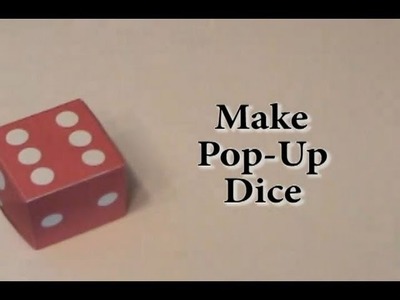 Rubber Band Pop Up Dice