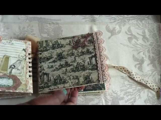 Scrapbook:Vintage paperbag mini complete