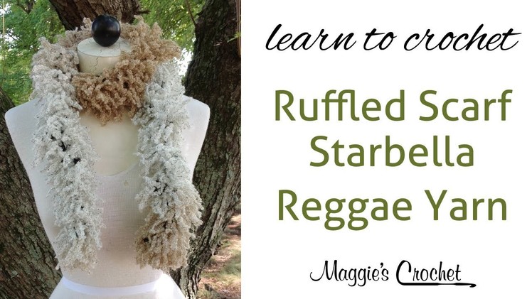 Starbella Reggae Scarf Easy Crochet Lesson with Maggie Weldon