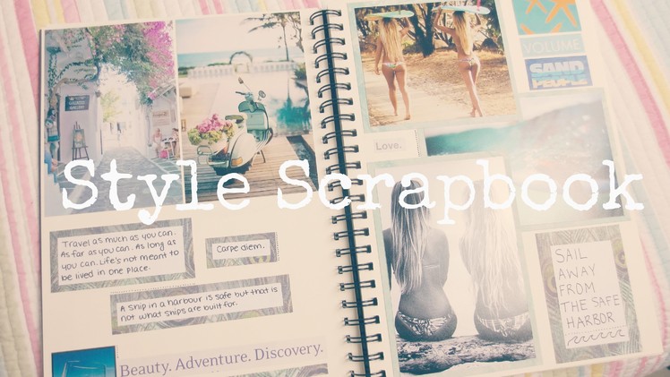 Style Scrapbook | How to Make One & A Peek Into Mine!