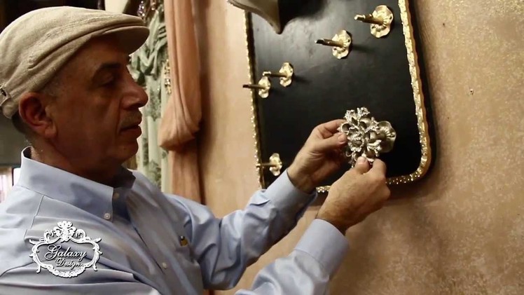 Video #15: How to Install a Crystal Drapery Display Board With Holdbacks, Crowns, Finials, and Poles