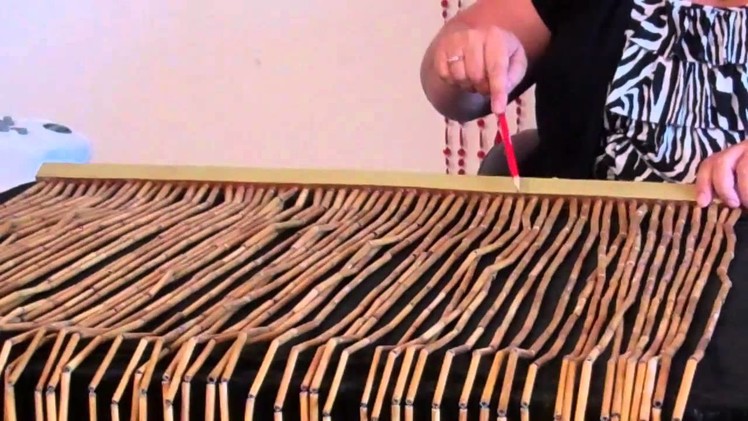 VIDEO: How to Trim Width From Bamboo & Wood Beaded Curtains