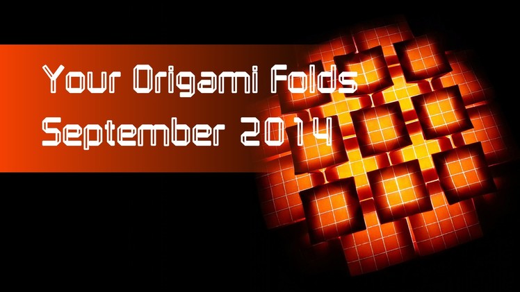Your Origami Folds September 2014: "Five-and-Four" by Eric Gjerde