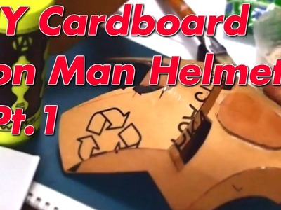 #11: Iron Man Mark 4 Helmet DIY 1.5 - Cardboard - Cut & Glue (Template)