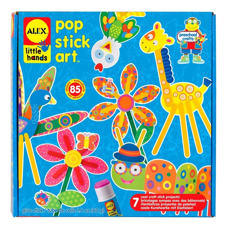 ALEX Toys Pop Stick Craft Art Kit -1409