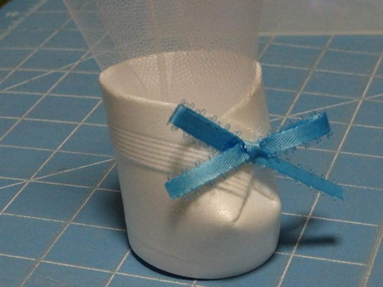Baby Bootie for Baby Shower Favor or Decoration DIY