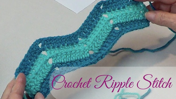 Crochet Ripple Stitch