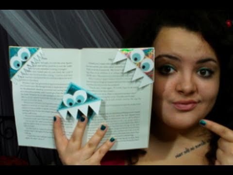 DIY: Bookmark Monsters ♡ Theeasydiy #Crafty