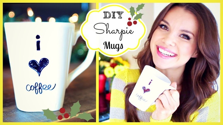 DIY Coffee Mugs ❄ #DIYDecember Day 9