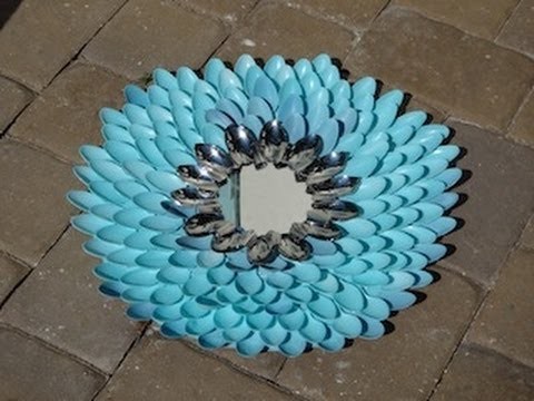 DIY Flower Spoon Mirror!
