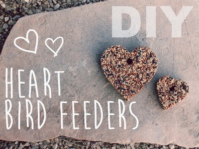 DIY Heart Bird Feeder
