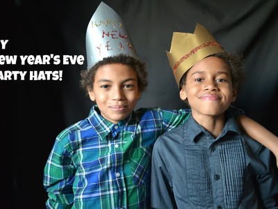 DIY New Year's Eve Party Hats