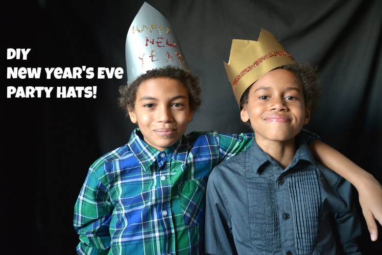 DIY New Year's Eve Party Hats