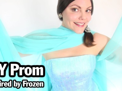 DIY Queen Elsa, Frozen Inspired Dress