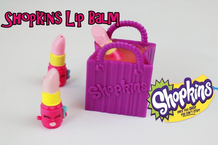 DIY Shopkins (Lippy Lips) lip balm | Kool-Aid Lip Balm tutorial