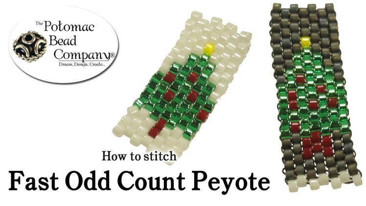 Fast Odd Count Peyote Stitch