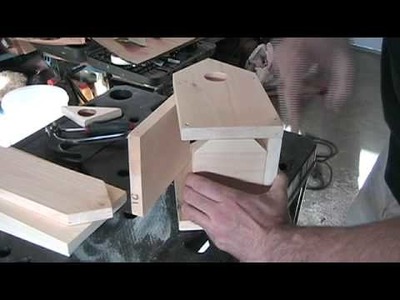 How to Build a Bird House DIY - Great for Chickadees and Swallows