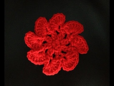 How to Crochet a Flower Pattern #16 by ThePatterfamily