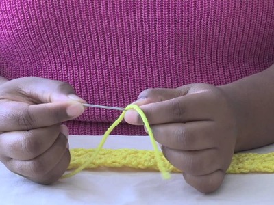 How to Crochet a Newborn Headband : How to Crochet Headwear