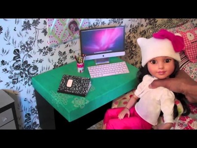 How to Make a Desk for an 18 inch Doll: Easy