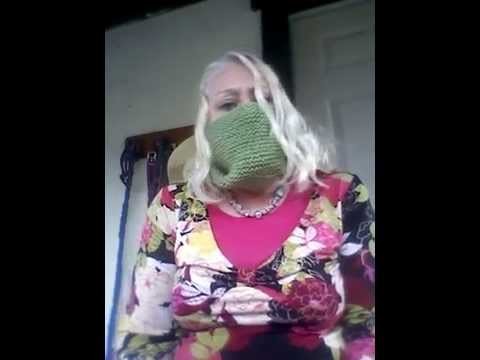 How to make a knit and crochet mask