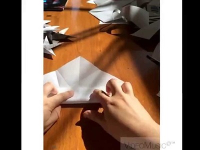 How to make the "A Sky Full of Stars" Coldplay origami star!