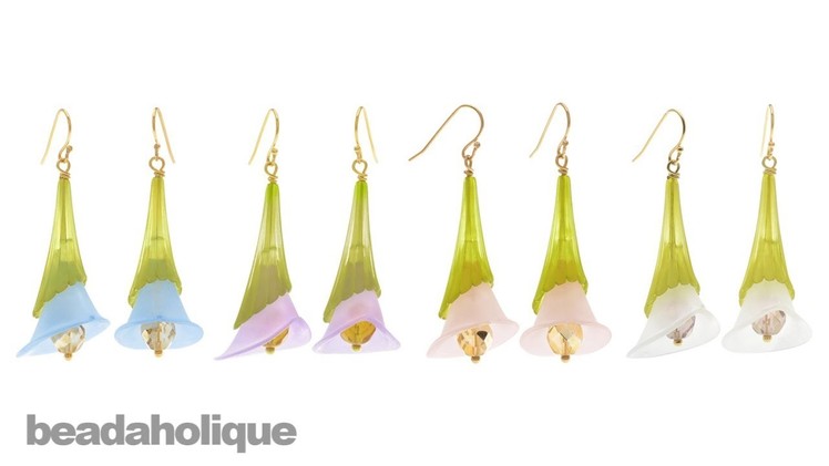 Instructions for Making the Lucite Lily Earring Kit