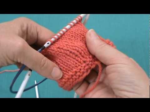Knit on 2 Circular Denise Needles