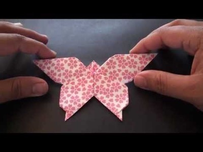 Origami Daily - 201: Lovely Butterfly - TCGames [HD]