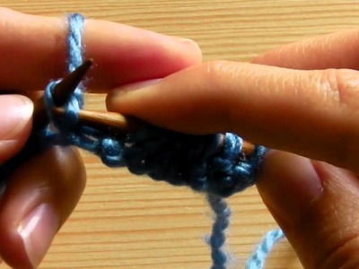 Ribbing knitting tutorial