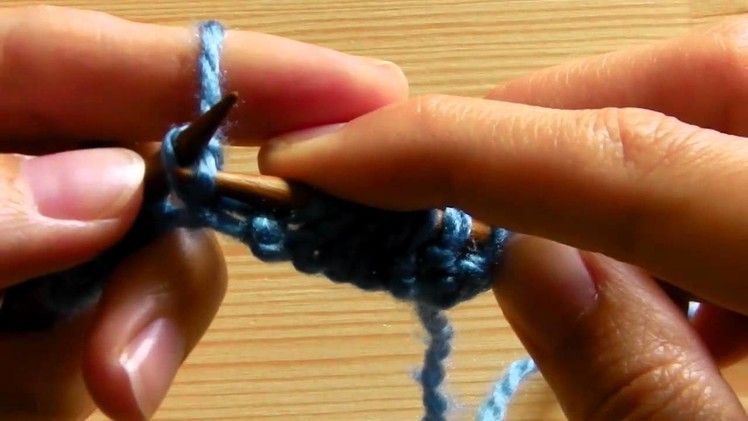 Ribbing knitting tutorial