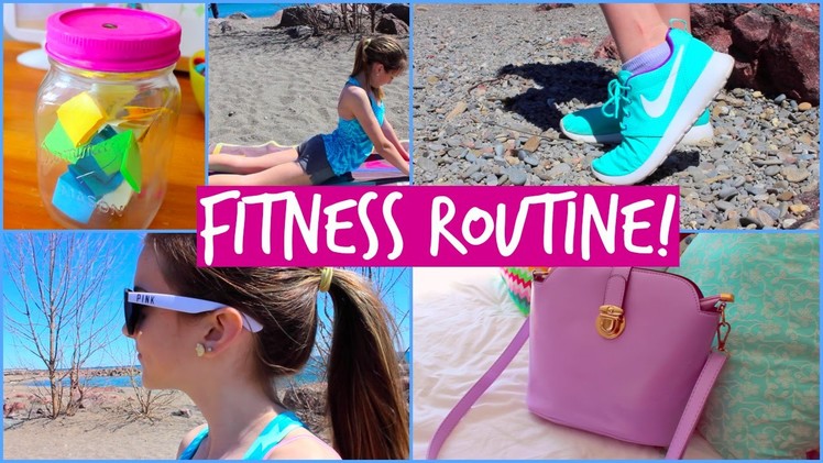 Stay Fit for Spring! Fitness Routine, DIY Motivation, & Essentials!