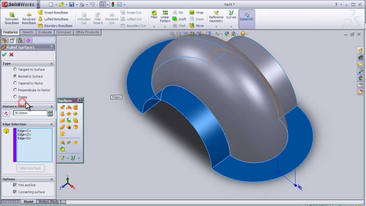 solidworks surfacing tutorials solidworks surfacing tutorials