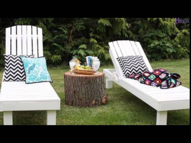 22 Easy and Fun DIY Outdoor Furniture Ideas