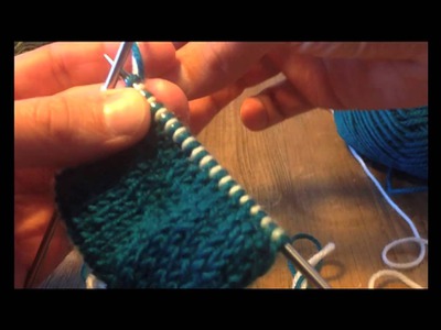 A Sockmatician Tutorial - Slip-Stitch Edges for Double-Knitting