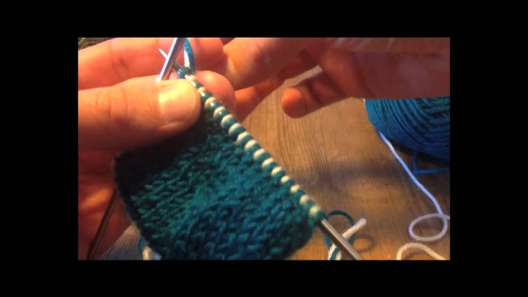 A Sockmatician Tutorial - Slip-Stitch Edges for Double-Knitting
