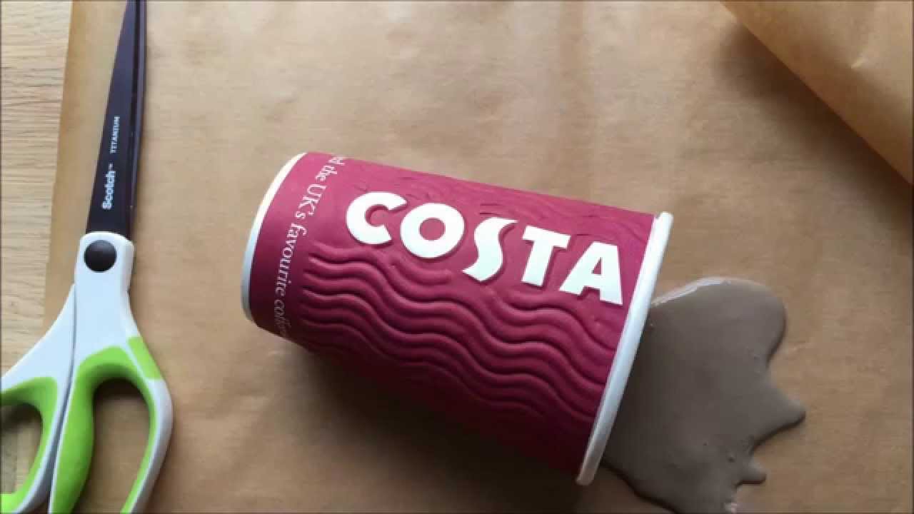April fools day crafts diy spilled coffee trick
