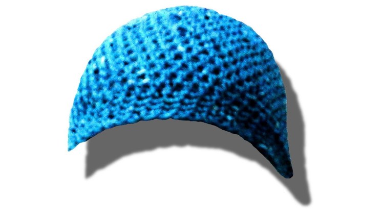 Beanie How to crochet. make a hat cap tuque bonnet tutorial - © Woolpedia