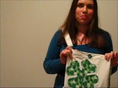 Craft Tutorial: Easy Appliqué (for St. Patrick's Day!)