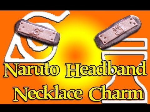 Craft Tutorial: Polymer Clay Naruto Headband Charm- Geeky Friday