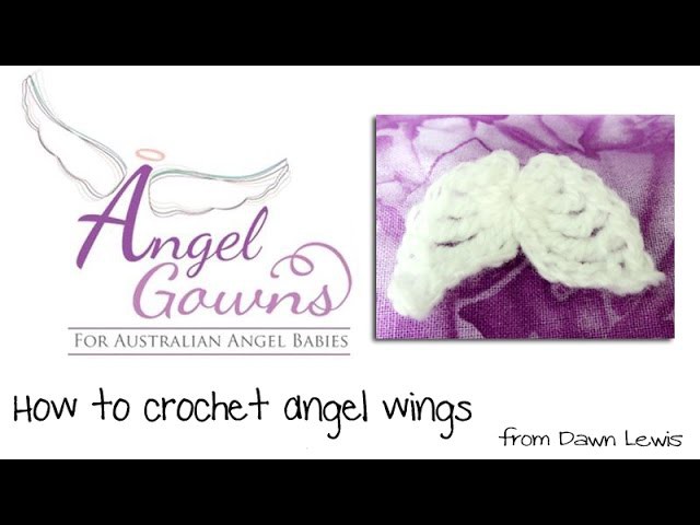 Crochet Angel Wings Video