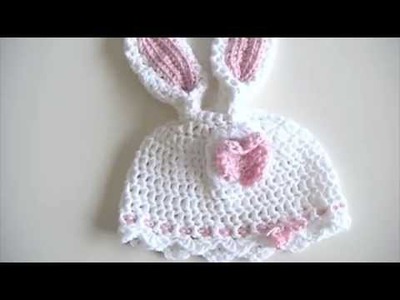Crochet Baby Bunny Hat