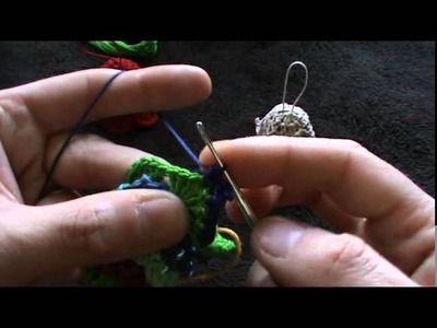 Crochet bell decoration for Christmas Tree
