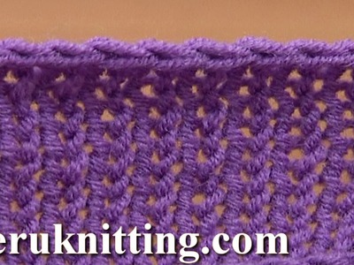 Crochet Bind Off in Knitting Tutorial 7 Method 7 of 12 Different Bind-offs