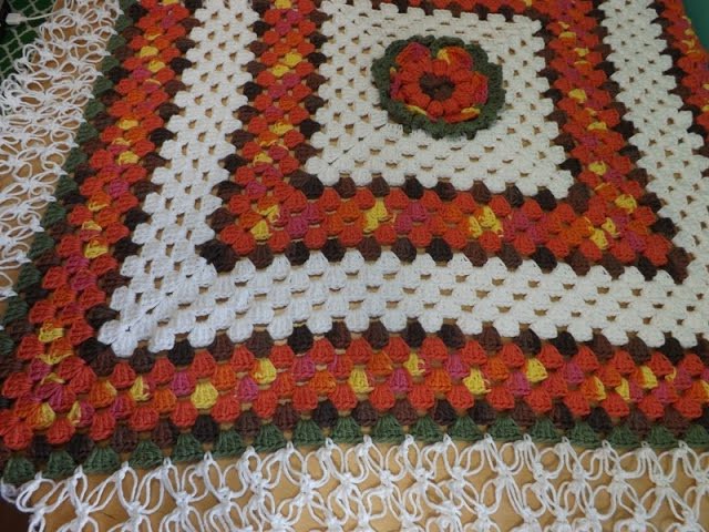 Crochet Granny Square Baby Blanket