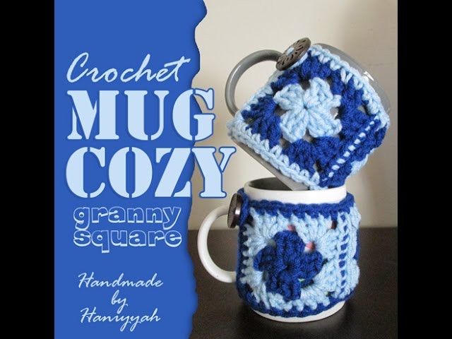 Crochet Granny Square Mug Cozy