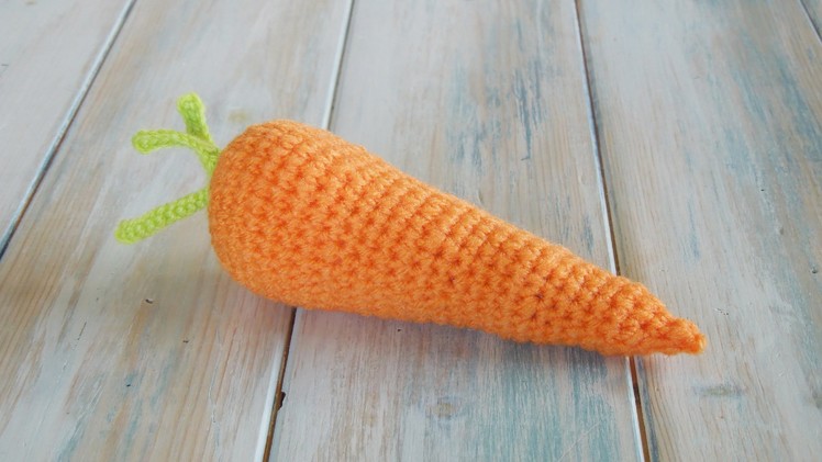 (crochet) How To Crochet a Carrot - Yarn Scrap Friday