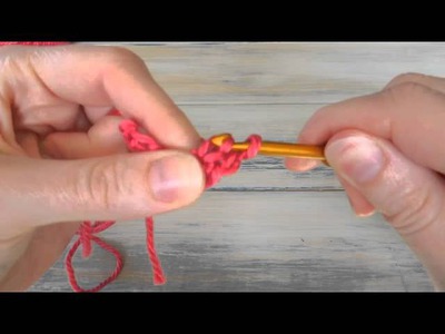 (Crochet) How To - Single Crochet Foundation Stitch