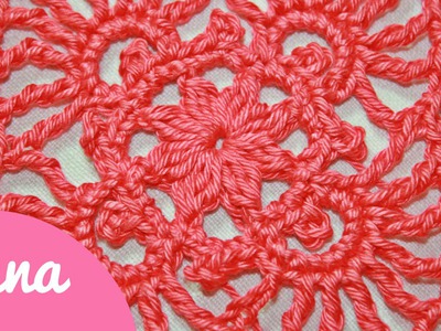 Crochet lace square